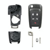 Opel/Chevrolet/Buick 5 Button Key Fob Case & Blade Replacement