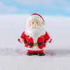 Micro Landscape Christmas Decorations Accessories Desktop Small Ornaments, Style: No.2 Santa Claus Stand