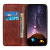 For Alcatel 3X 2020 Magnetic Crazy Horse Texture Horizontal Flip Leather Case with Holder & Card Slots & Wallet(Brown)