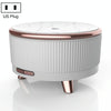 Ultrasonic Aromatherapy Diffuser Humidifier Essential Oil Diffuser US Plug(White Moon)