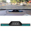 HUD GPS Speedometer Head-Up Display with Colour Ambient Light