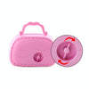 Creative Ballet Girl Handbag Design Music Jewelry Box(Pink)