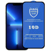 For iPhone 13 / 13 Pro For iPhone 14 / 13 / 13 Pro 9H 10D Full Screen Tempered Glass Screen Protector(Black)