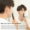 Original Xiaomi Youpin ShowSee DC 1.5V 2W Portable Waterproof Safe Electric Nose Hair Trimmer Shave Blade