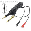 For Sennheiser HD25 / HD560 / HD540 / HD480 / HD430 / HD250 Headset Audio Cable(Two Sides Equivalent)