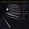 9 In 1 Stainless Steel Dentist Tools Set