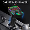 F3 Car FM Transmitter LED Backlight Receiver MP3 Player 3.1A USB Charger Dual USB Charger