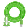 D.Y.TECH USB to RS232 Serial Cable(Green White 1.8M)