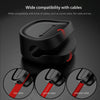 Baseus USB Cable Clip Desk Tidy Organiser Wire Lead Holder with Adhesive Backed(Black)