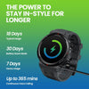 Zeblaze Ares 3 Plus 1.43 inch Fitness & Wellness Smart Watch Supports 24H Health Monitoring(Lava Black)