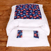 Washable Cat & Dog Sleeping Bag, L, Dark Blue Stars