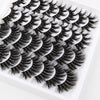 16pairs /Box Natural Long False Eyelashes Fluffy 3D Mink Lashes, Spec: L109 (2 Mixed)