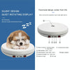 25cm LED Light Electric Rotating Display Stand Turntable (Black)