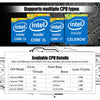 HYSTOU P09-6L Windows / Linux System Mini PC, Intel Celeron 3865U 2 Core 2 Threads up to 1.80GHz, Support mSATA, 8GB RAM DDR3 + 128GB SSD