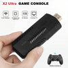 X2 Ultra Video Game Stick Console With 2.4G Double Wireless Controller 64GB