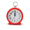 Office Home Round Alarm Clock Student Watch Gift(Red)