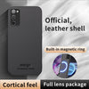 For Samsung Galaxy S20 FE HUIYI Leather Magnetic Phone Case(Grey)