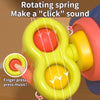 Infant Busy Ball Baby Hand Grip Ball Puzzle Sensory Hexahedron Toys(Penguin)