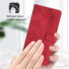 For Asus Zenfone 11 Ultra Skin Feel Embossed Leather Phone Case(Red)