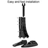 ENLEE L-10D Portable Adjustable Bicycle Parking Stand Road Bike Mountain Bike Support Rack Cycling Accessories(Black)