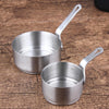 Stainless Steel Sauce Handle Mini Pot Seasoning Tools, Size:S(Silver)