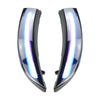 1 Pair For Ford Fiesta 2008-2017 Car Dynamic LED Turn Signal Light Rearview Mirror Flasher Water Blinker