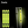 5sets Car Opening Door Anti-Collision Safety Warning Reflector(Fluorescent Green)