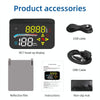 Car HUD Head-Up Display GPS Speedometer OBD2 Diagnostic Tool