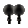1 Pair KC801 12V Modified Universal Motorcycle LED Turn Signal (Black)
