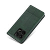 For Xiaomi Redmi K70/K70 Pro AZNS Magnetic Calf Texture Flip Leather Phone Case(Dark Green)