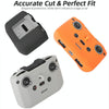 For DJI Neo / Mini 4 Pro / RC-N3 / RC-N2 / RC-N1 Sunnylife Controller Protective Cover Silicone Case with Neck Strap (Grey)