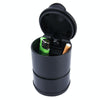 KANEED Universal Detachable Car Cigarette Ashtray for Most Car Cup Holder(Black)