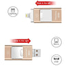 32GB USB 3.0 + 8 Pin + Mirco USB Android iPhone Computer Dual-use Metal Flash Drive (Rose Gold)