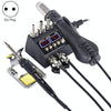 Hot Air Desoldering Station Dual Digital Display Two In One Temperature Control Electric Soldering Iron Soldering Station, EU Plug
