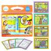 Water Drawing Book Coloring Book Doodle & Magic Pen Painting Drawing Board for Kids Toys Birthday Gift(2356-1 Wild Animals)