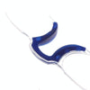 Clip-nose Reading Glasses Portable Reading Mirror No Mirror Leg Glasses, Degree: +350(Black)