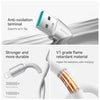 JOYROOM S-A51 Cutting-Edge Series 3A Fast Charging Data Cable, USB-A to 8 Pin Cable, Length: 1.2m(Light Gray)
