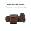 PULUZ Soft Silicone Protective Case for Sony ILCE-7MII / 7SMII / 7RMII(Coffee)