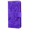 For Redmi K70 / K70 Pro Tiger Embossing Pattern Flip Leather Phone Case(Purple)