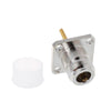 Brass N Female Flange RF Adapter (4-Hole)