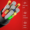 2 PCS Car Charger Fast Charging Driving Recorder Supply Line, Style: 1A+2A(Android Right Bend)