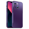 For iPhone 13 Blade Slim AG Matte Shockproof Phone Case(Dark Purple)