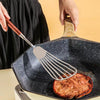 304 Stainless Steel Walnut Handle Cooking Tools Home Restaurant Kitchen Gadgets, Style: Frying Spatula