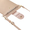 Litchi Texture Card Holder Mobile Phone Bag with Long Strap(Light Blue)