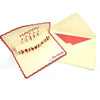 3D Paper Carving Hollow Greeting Card Birthday Wishes Thank You Card(Blue)