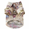 Dog Beach Shirt, Beige, XL (7-7.5kg) - Summer Pet Clothes