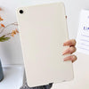 For Samsung Galaxy Tab A9+ 2023 X210 Oil Spray Skin-friendly TPU Tablet Case(Milk White)
