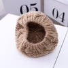 C0064 Hemp Pattern Children Knitted Beret Woolen Cap Autumn And Winter Warm Children Hat, Size: One Size(Gray)