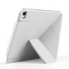 For iPad 10th Gen 10.9 2022 Fixed Buckle Magnetic Deformation Leather Tablet Case(Grey)