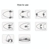 Adult Children Float Board Pull-out Water Play Toys Swimming Aid Equipment(Sky Blue)